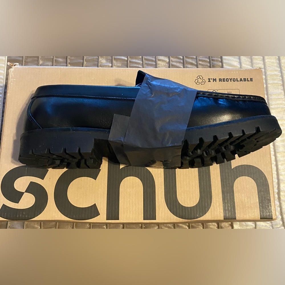 Schuh - NEW - ralph chunky snaffle loafers in black leather. Size 10. (UK-9) - Picture 10 of 13